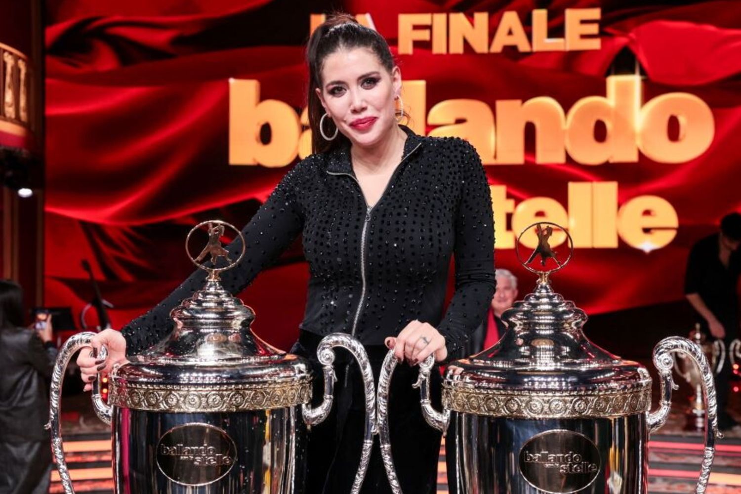 23/12/2023 La trasmissione televisiva della Rai, Ballando con le Stelle, Finale 2023, nella foto Wanda Nara
