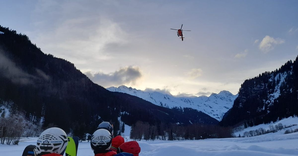 Avalanche à Racines, Tyrol du Sud.  Un mort et deux blessés graves