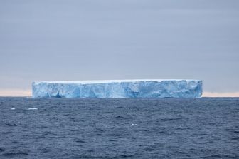 Il più grande iceberg del mondo che si trova ai confini dell'Atlantico