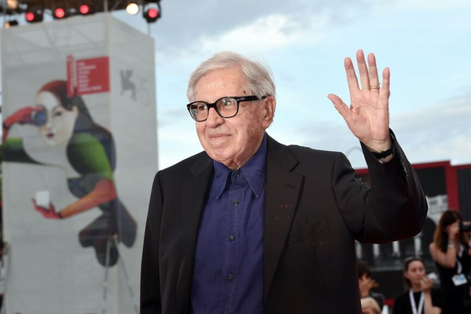 Paolo taviani a Venezia nel 2018