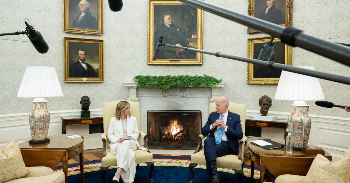 Meloni alla Casa Bianca incontra Biden per un
