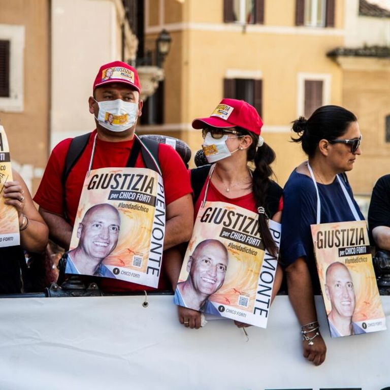 Manifestazione per Chico Forti