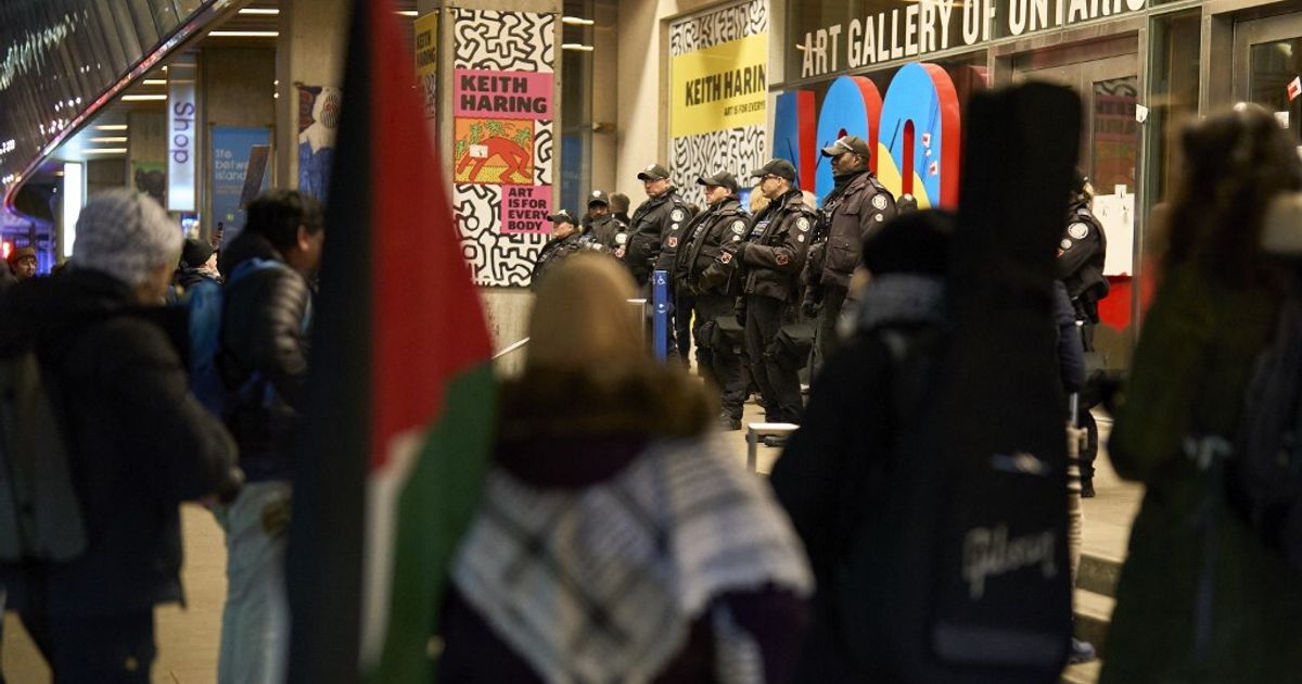 I manifestanti pro Palestina a Toronto bloccano l