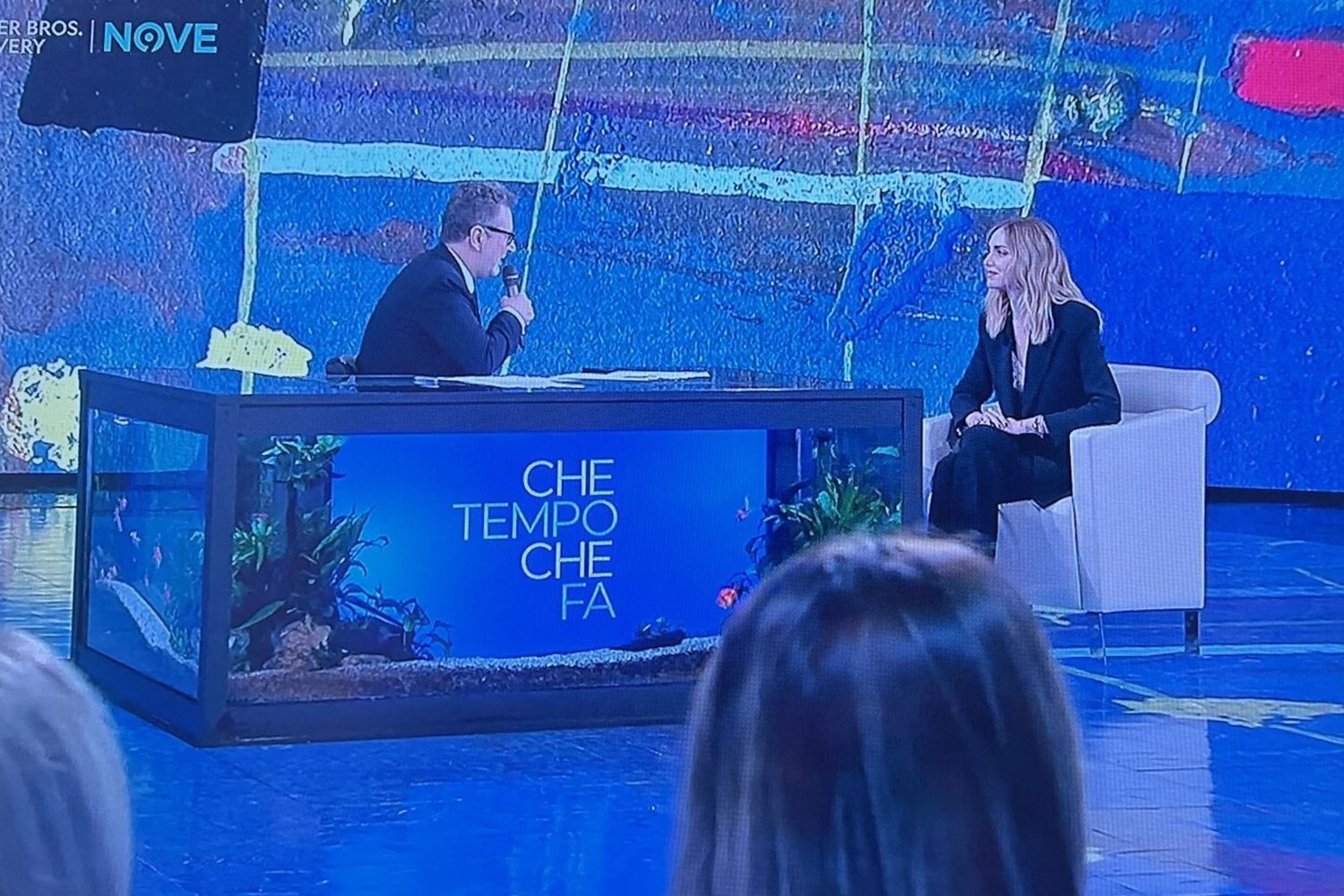 Chiara Ferragni a Che tempo che fa