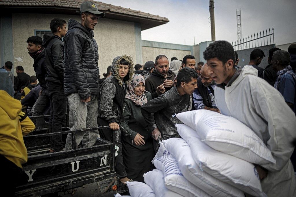 Gaza, consegna beni umanitari a Rafah