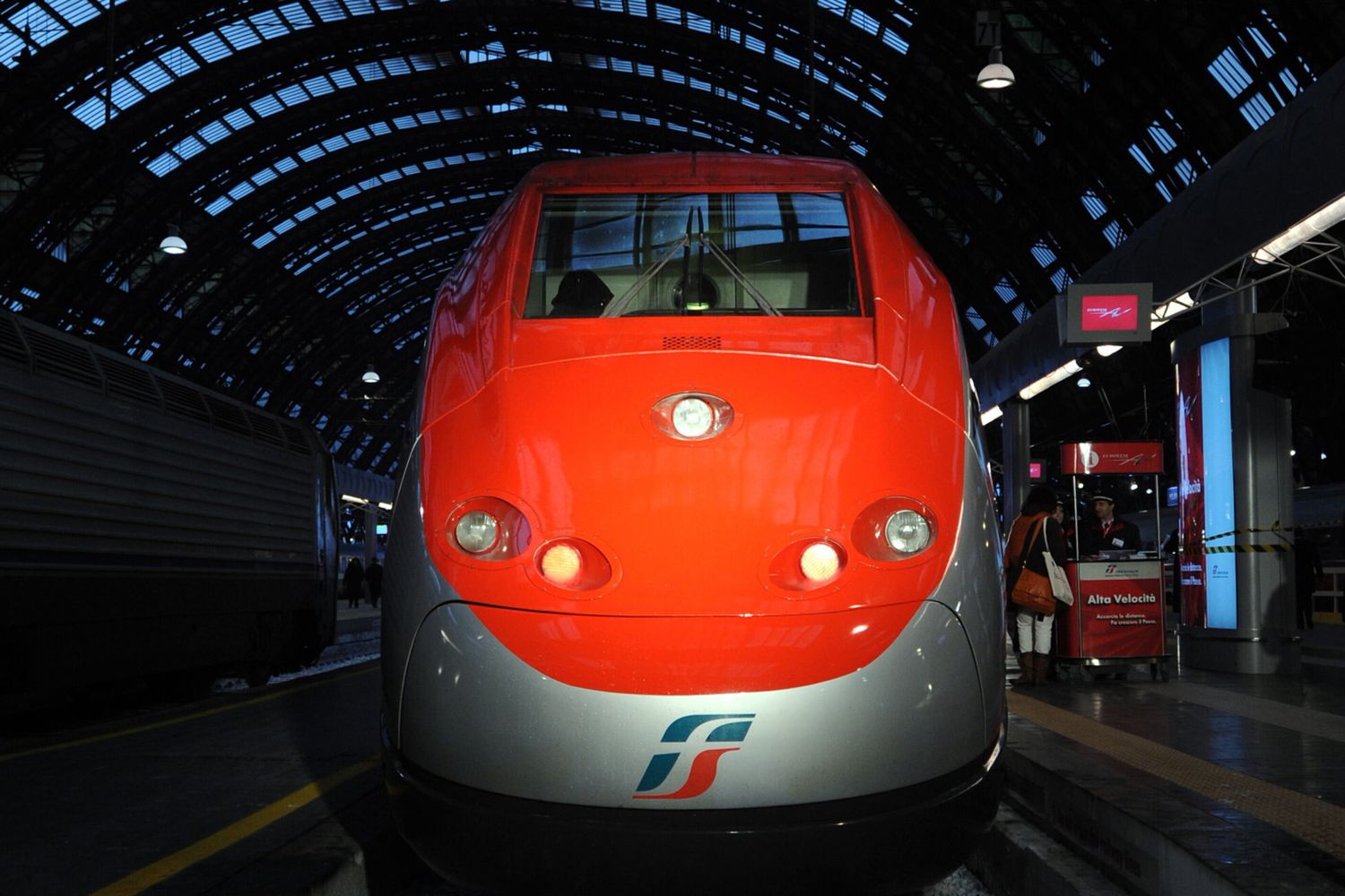 Trenitalia Freccia Rossa (Afp)