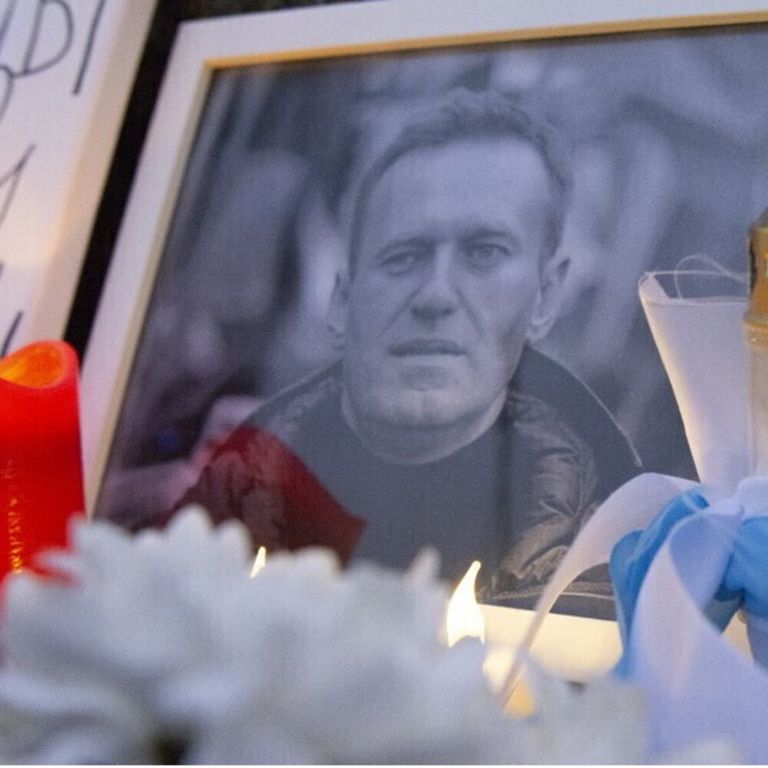 Commemorazione Navalny