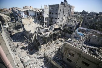 Bombardamenti nella Striscia di Gaza
