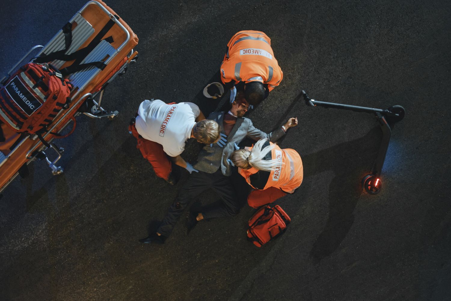 Incidente col monopattino elettrico