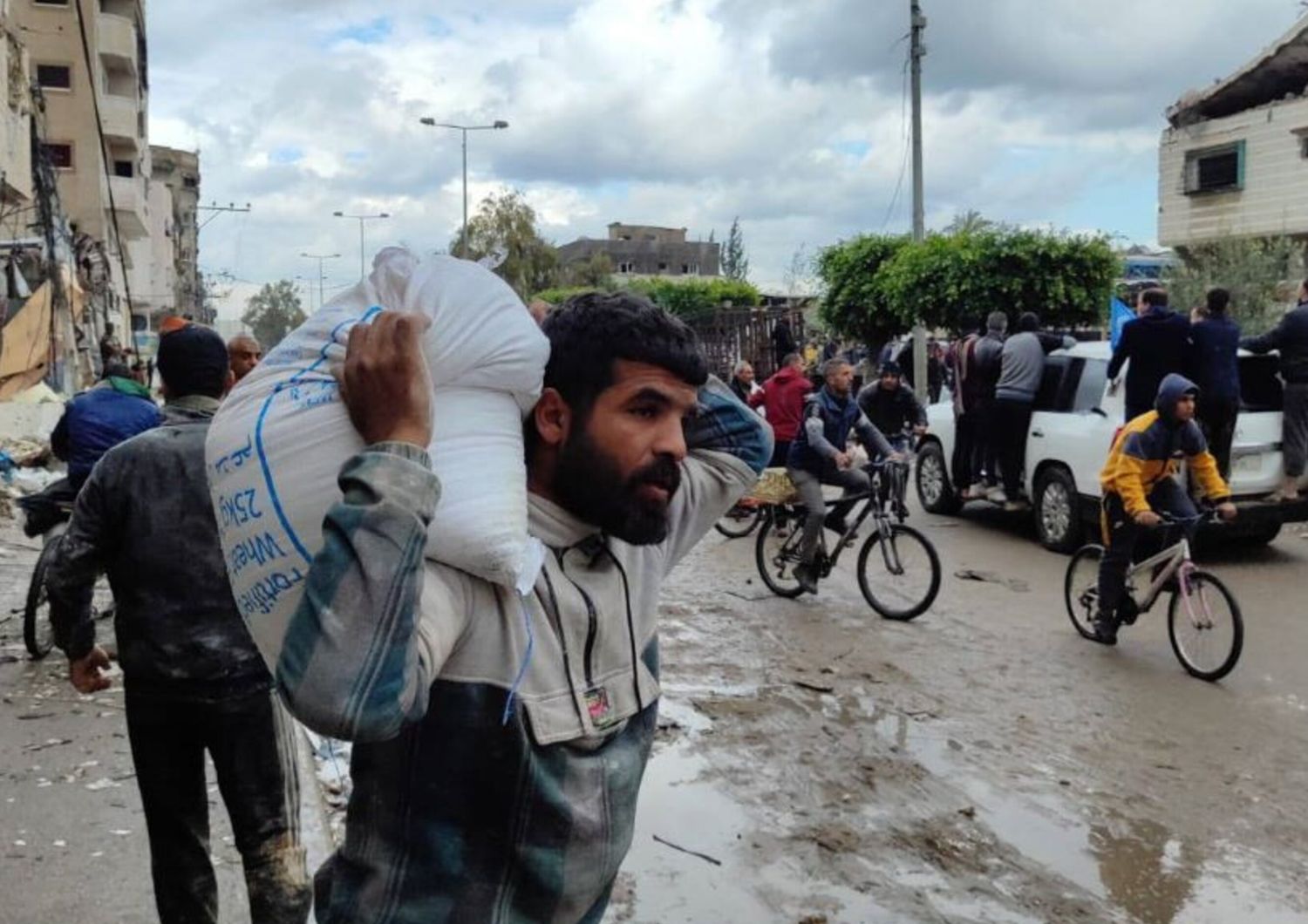 Aiuti umanitari a Gaza