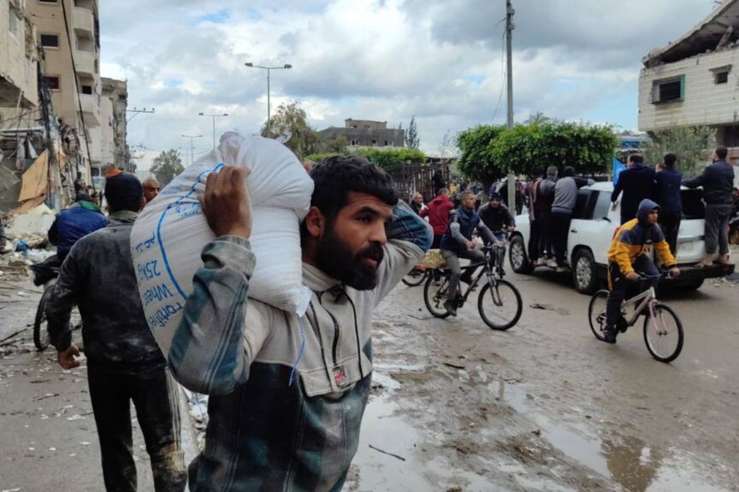 Aiuti umanitari a Gaza