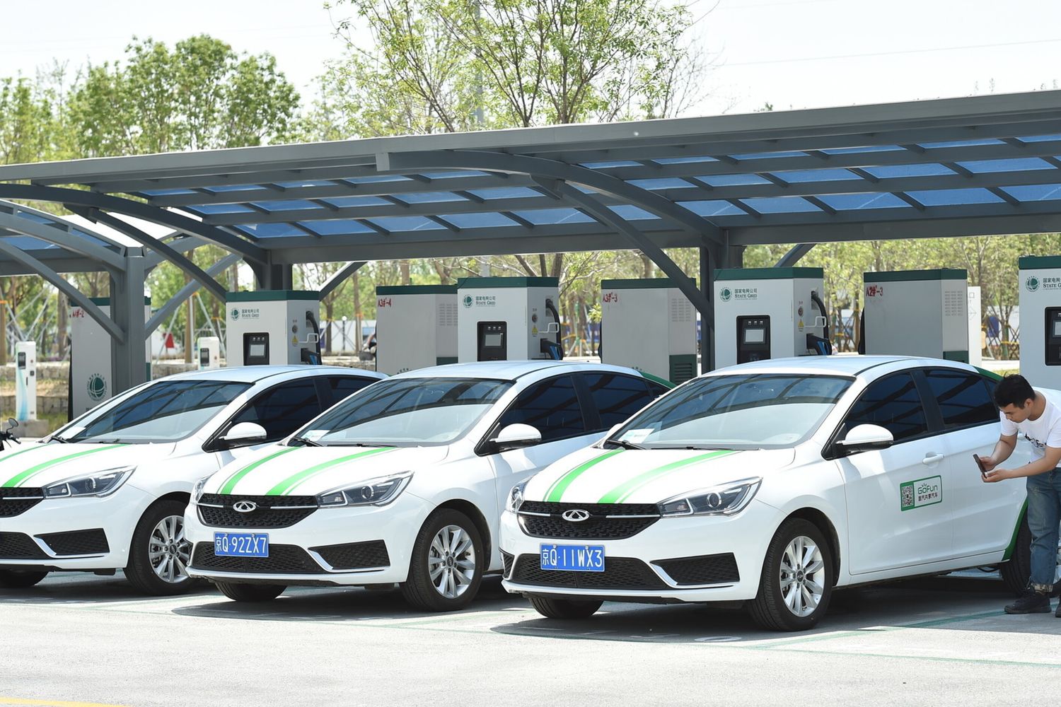 Auto elettriche (Afp)&nbsp;