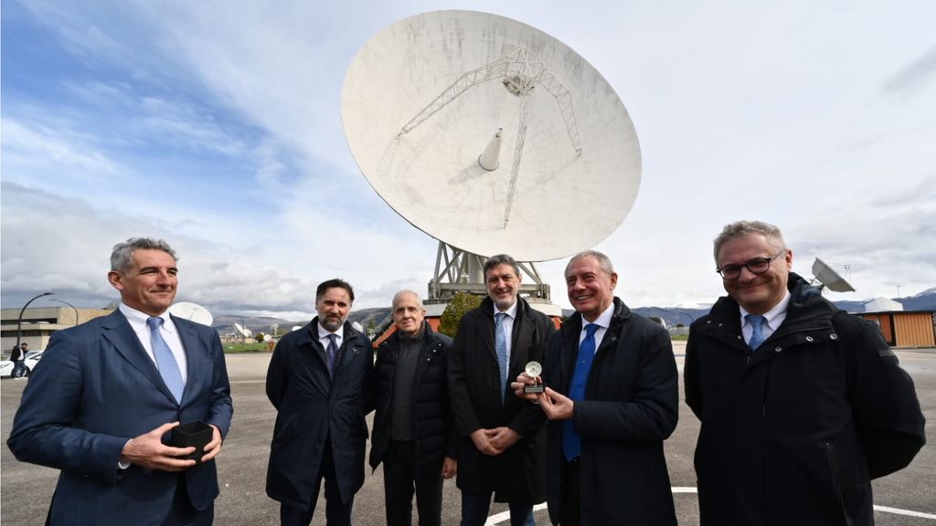 Franco Ongaro, Guido Liris, Luigi Pasquali, Marco Marsilio, Adolfo Urso e Gabriele Pieralli
