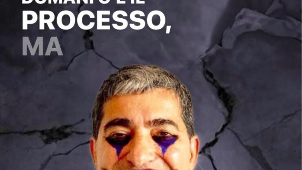 Chiata Ferragni dipinta come un pagliaccio in copertina