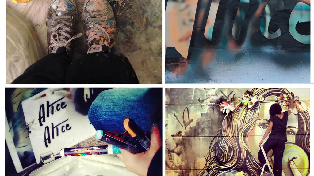 La street art di Alice Pasquini