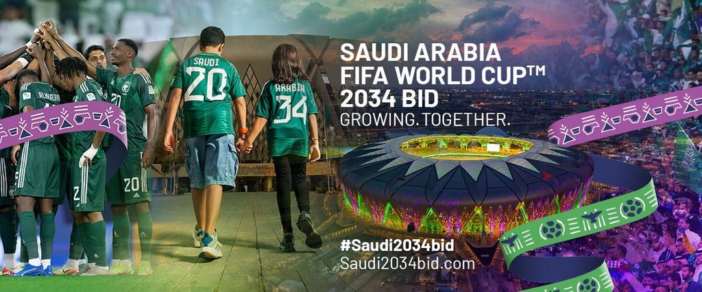 La candidature saoudienne à la Coupe du monde 2034