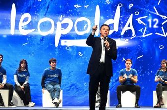 08/03/2024 Firenze, Matteo Renzi all'apertura della Leopolda