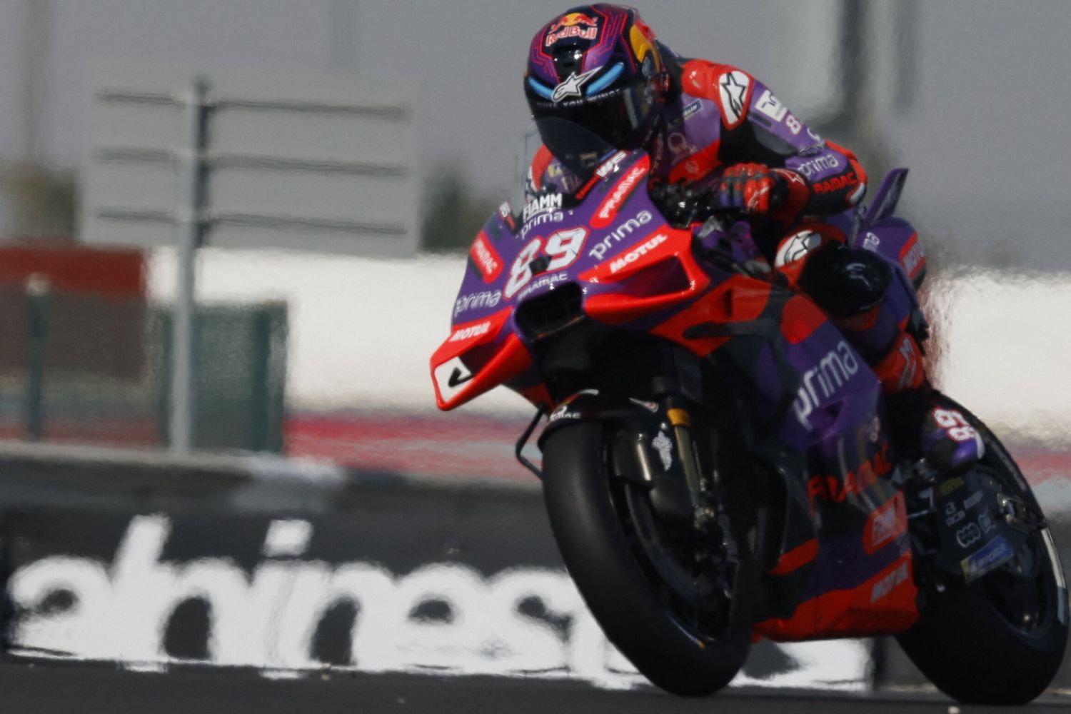 Jorge Martin sul circuito di Lusail