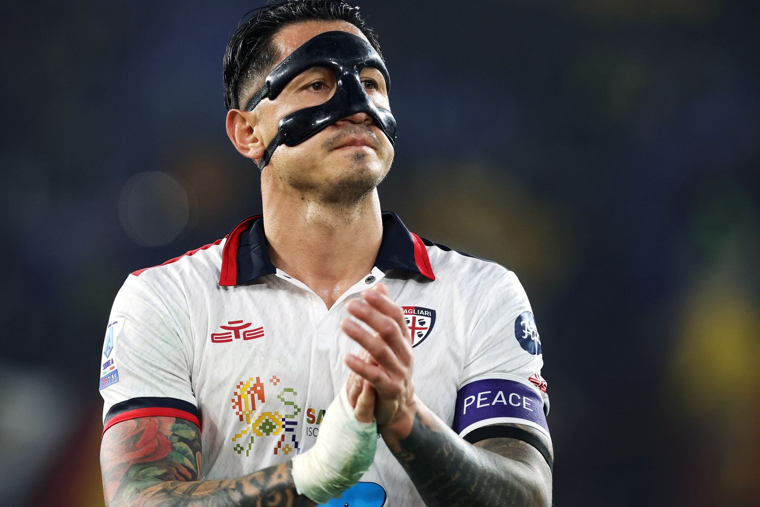 Gianluca Lapadula ha sbloccato il risultato di Cagliari-Salernitana 4-2