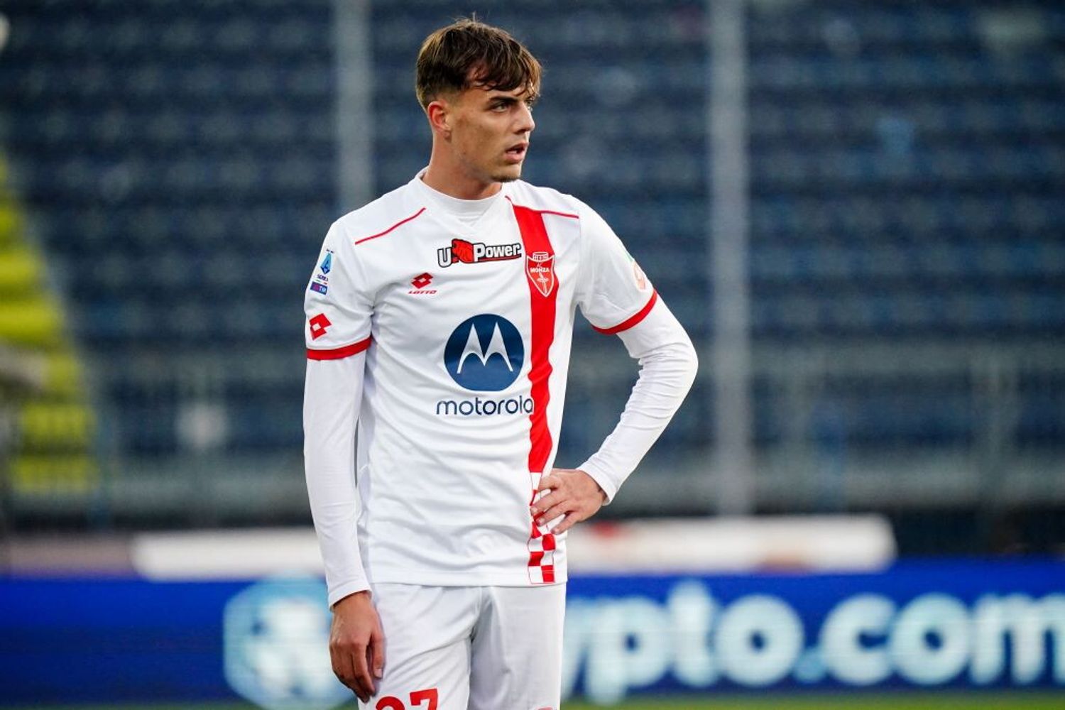 Daniel Maldini, autore del successo del Monza sul Genoa