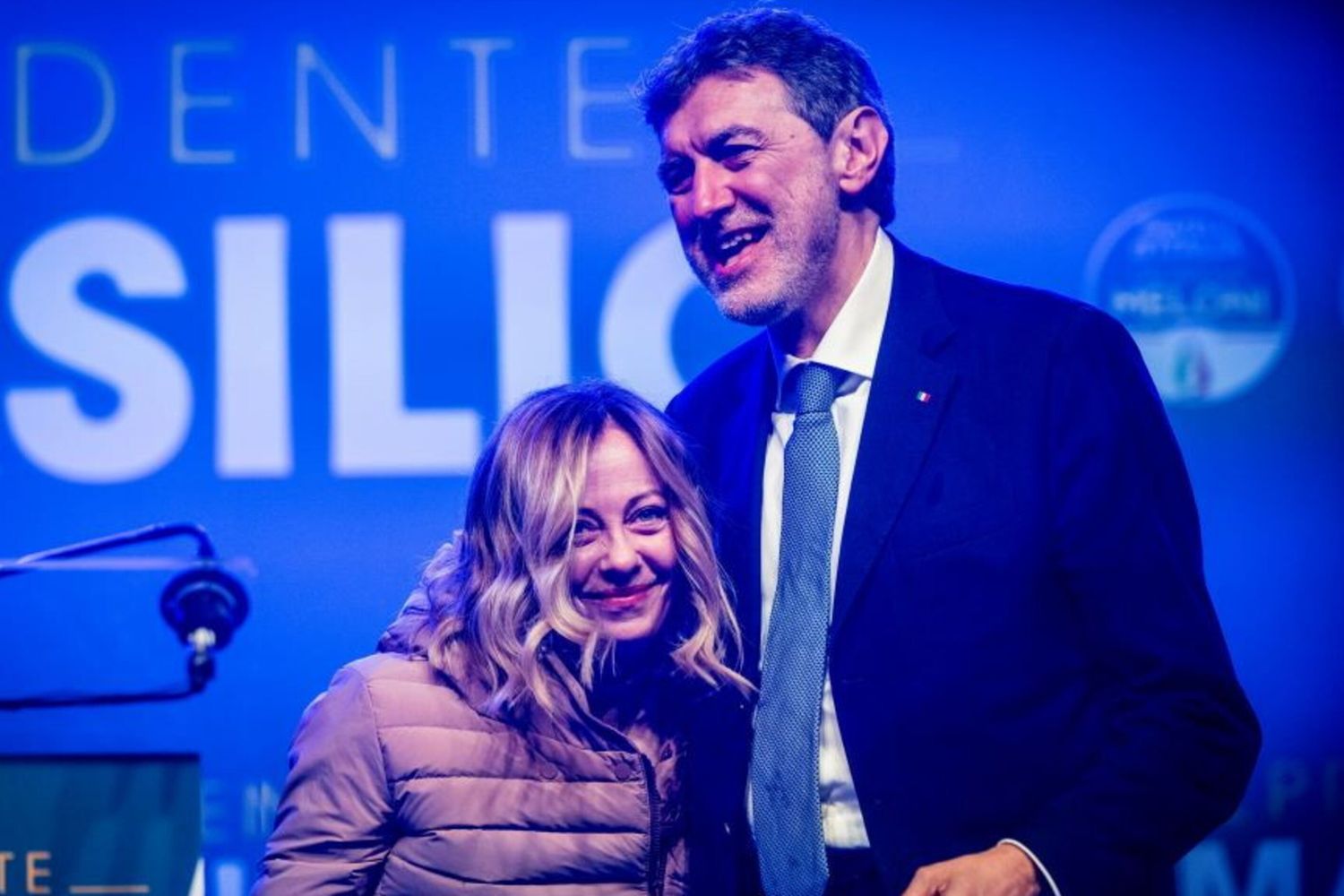 Giorgia Meloni - Marco Marsilio