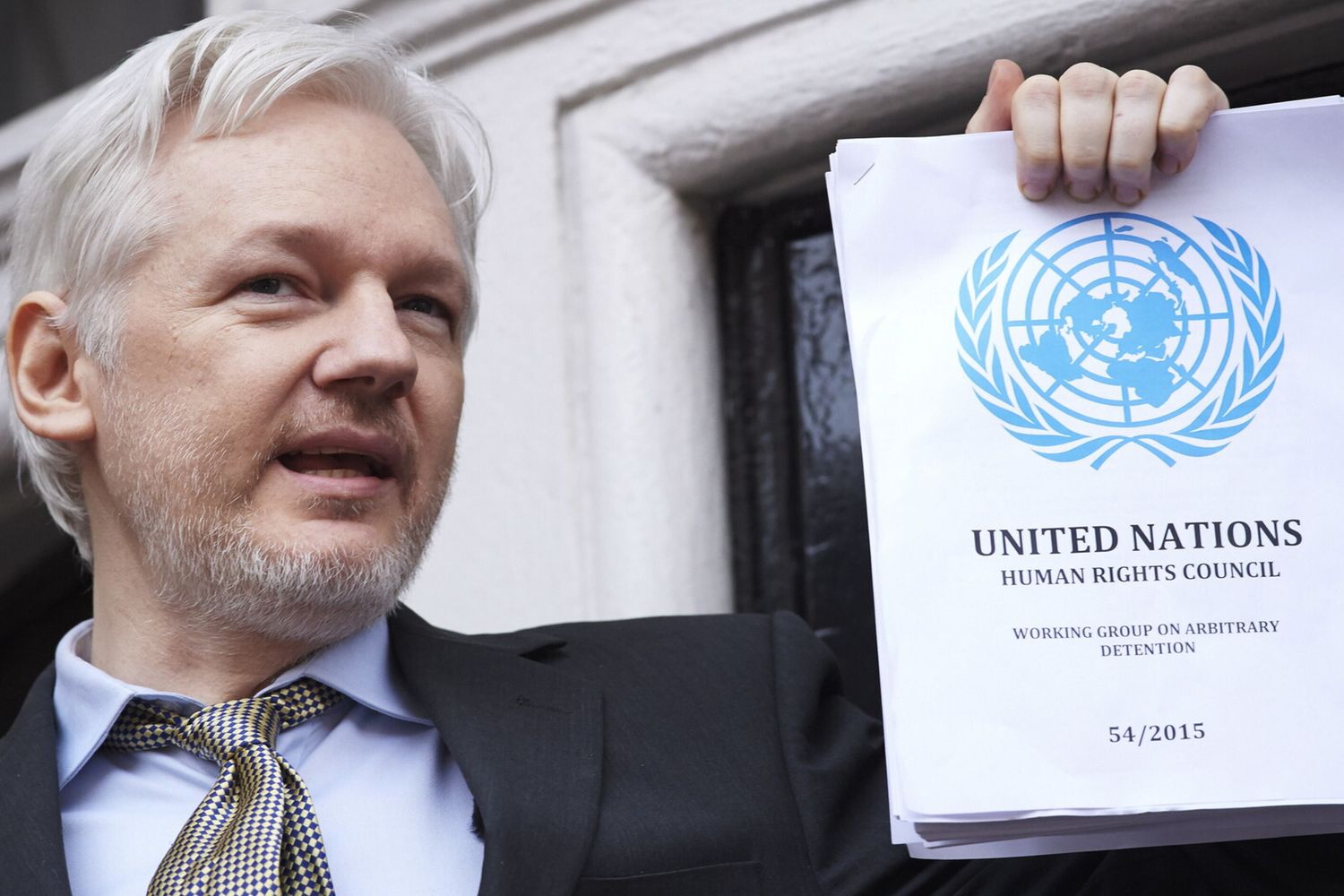 Il fondatore di Wikileaks Julian Assange