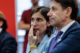 Elly Schlein - Giuseppe Conte