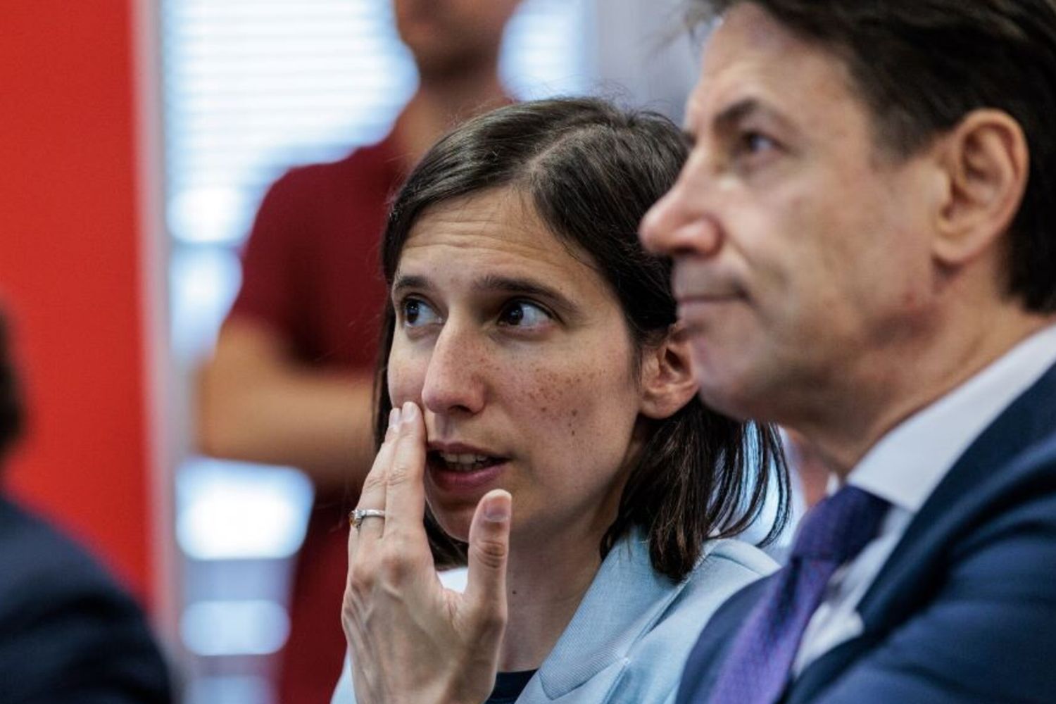 Elly Schlein - Giuseppe Conte