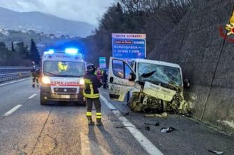 L'incidente di questa mattina sull'A12