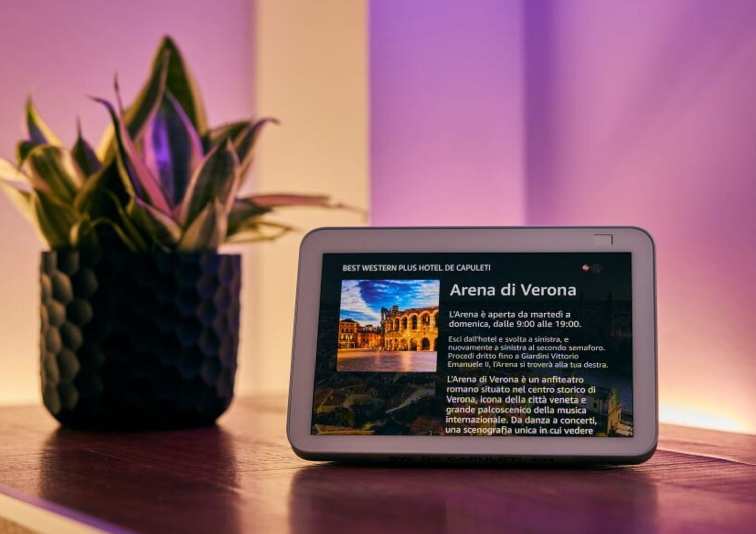 accordo amazon e bwh hotel per alexa nelle camere