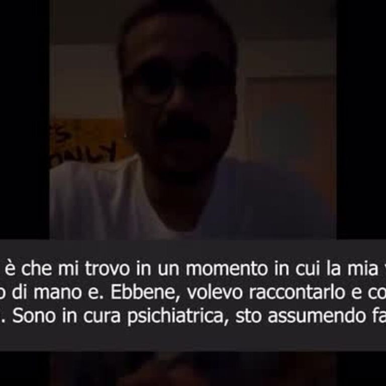 L'ex calciatore Osvaldo: Ho una grave depressione
