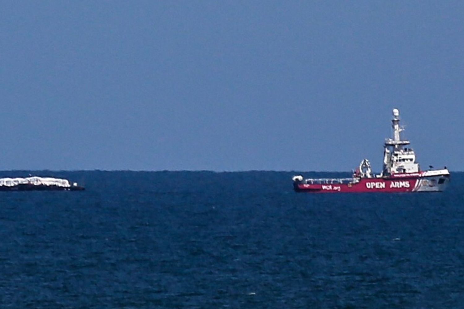 Nave Open Arms a largo di Gaza