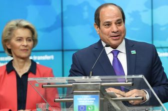 Von Der Leyen e Al Sisi