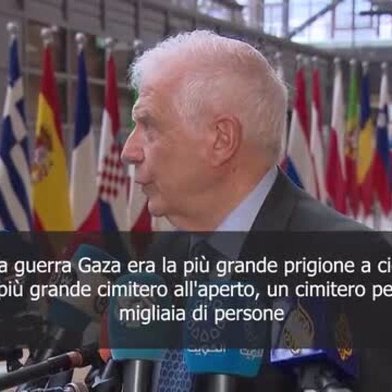 Borrell: Gaza da prigione a cimitero a cielo aperto - SOTTOTITOLI