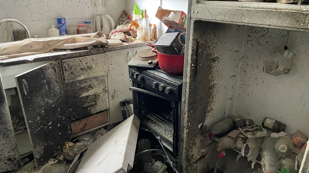 La casa del comandante della sicurezza dove Saar è stato ucciso