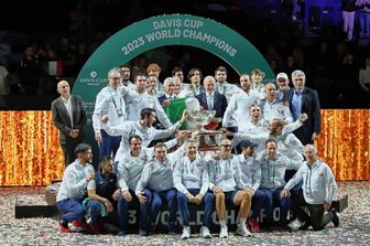 L'Italia vincitrice della Coppa Davis 2023