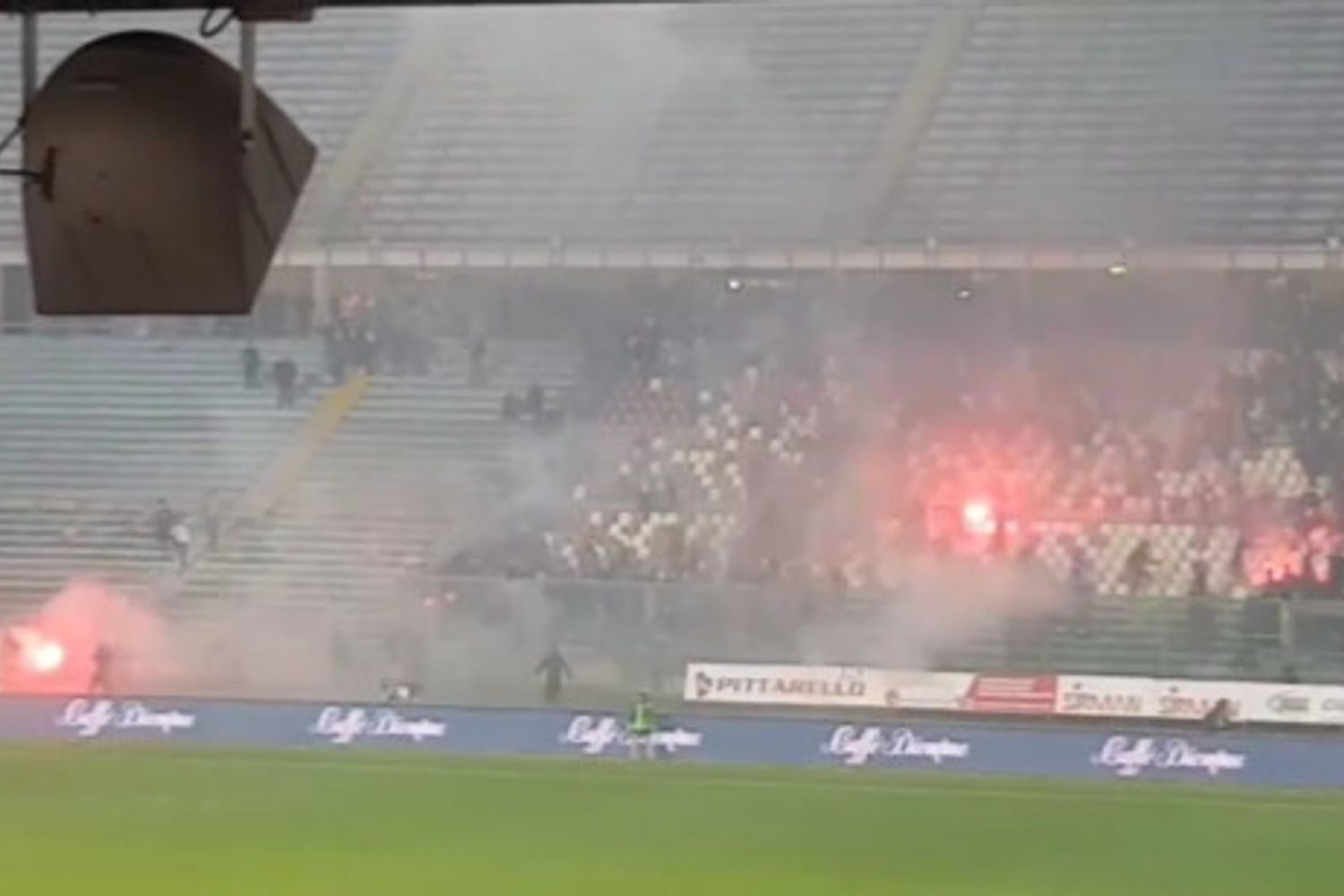 Gli scontri tra Padova e Catania