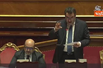 Salvini al Senato: "No a zone a 30km/h e ad autovelox per fare cassa"
