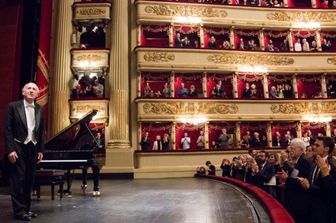 2021 Milano, Teatro alla Scala, recital del maestro Maurizio Pollini