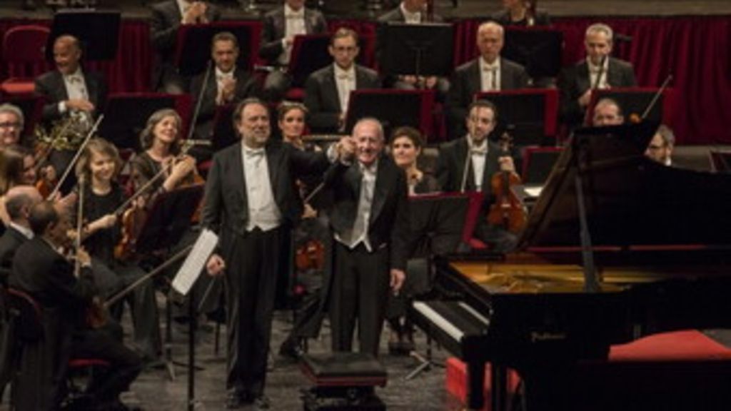Riccardo Chailly e Maurizio Pollini