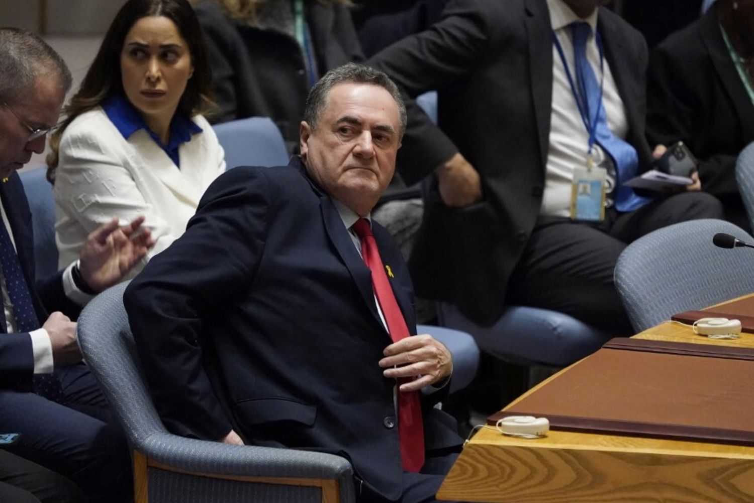 Il ministro degli Esteri Israel Katz