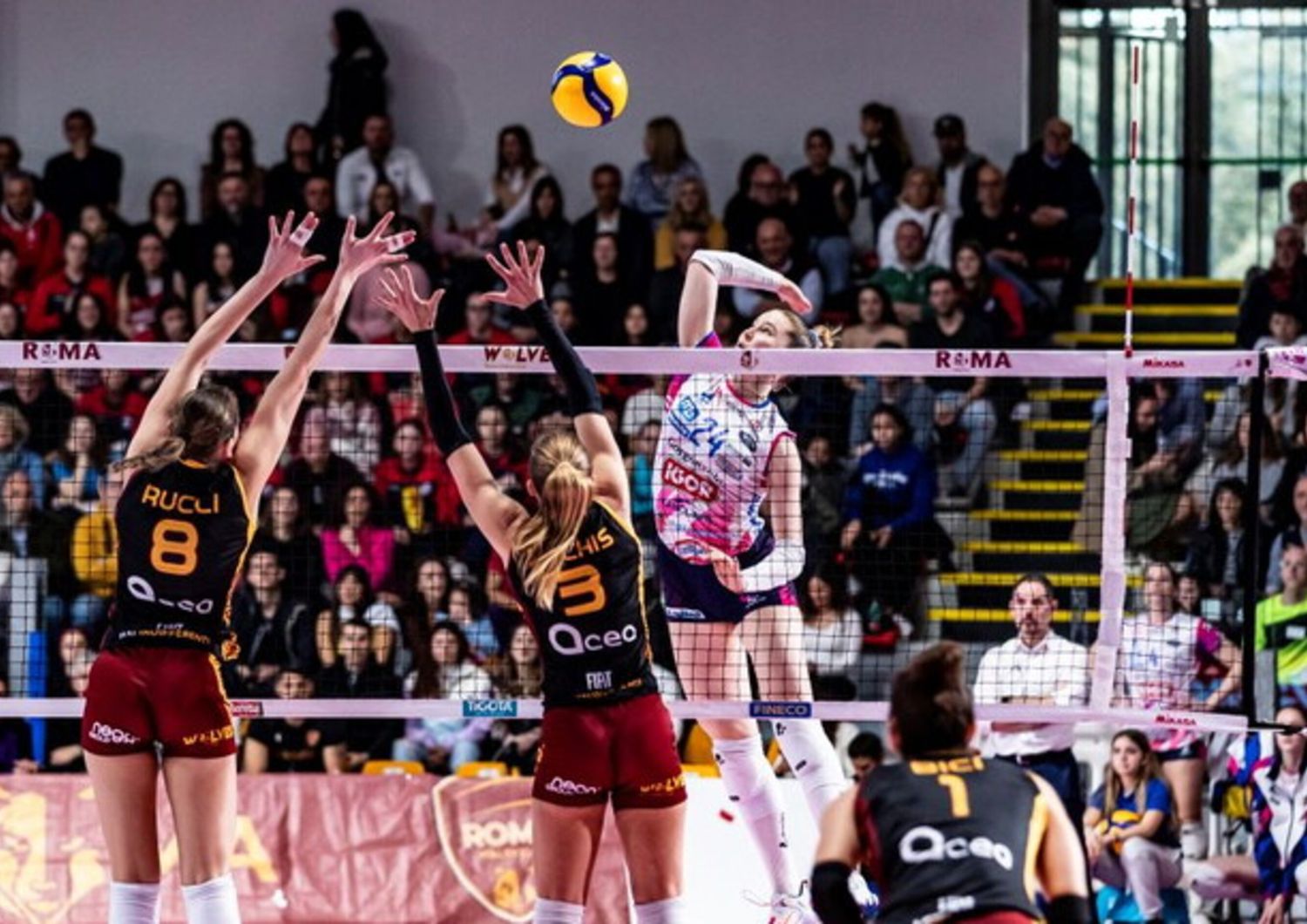 dopo anni roma volley femminile ai playoff