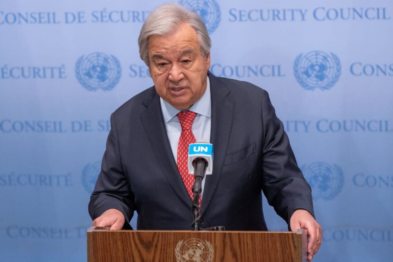 Il Segretario Generale dell'Onu Antonio Guterres