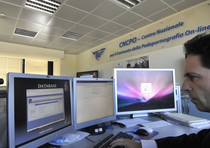 &nbsp;Cncpo - Centro nazionale per il controllo della Pedopornografia On-line,  (Agf)