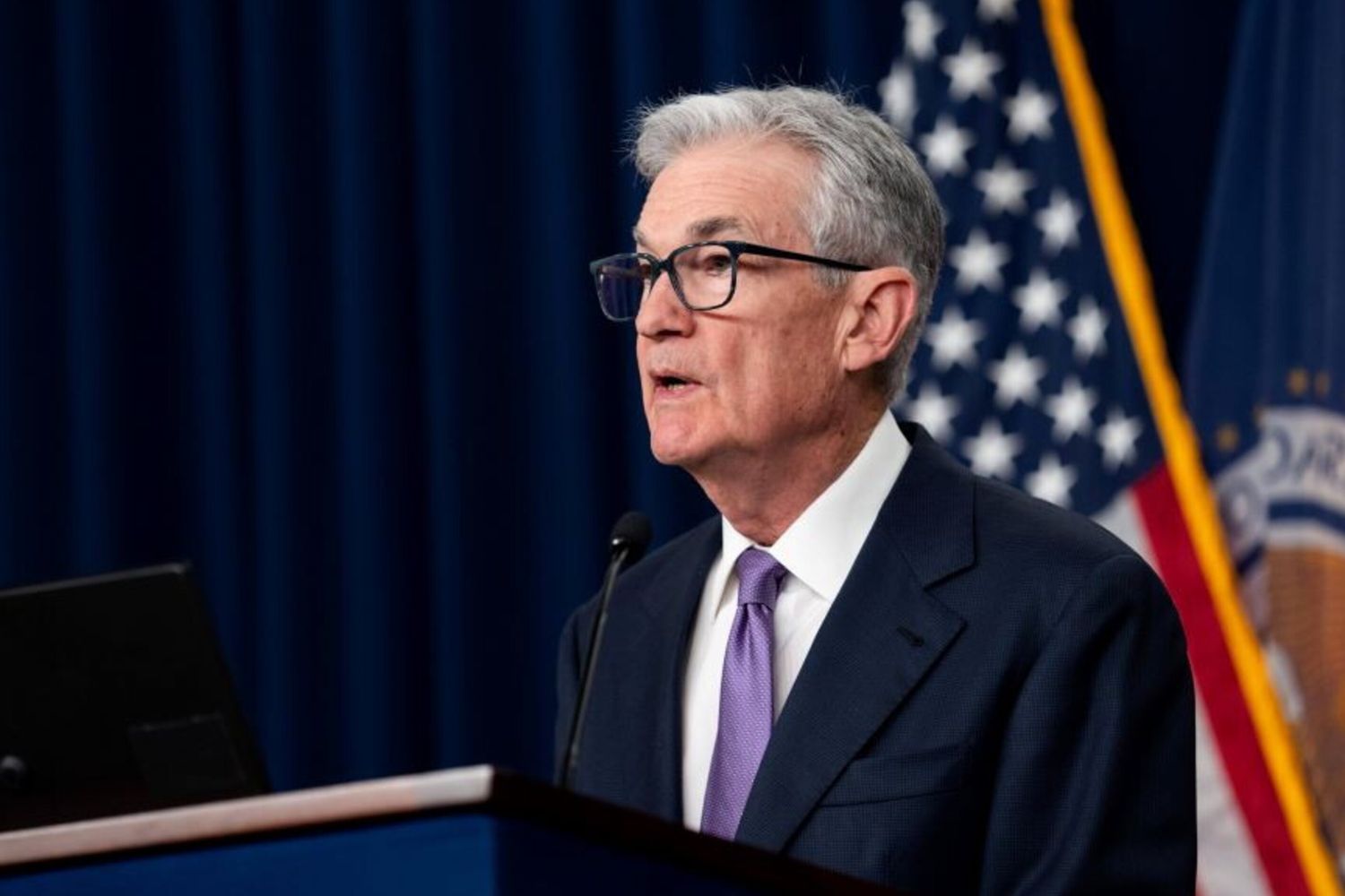 Il presidente della Fed Jerome Powell