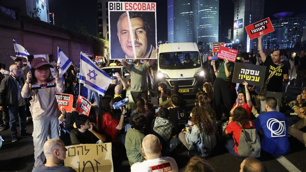 I familiari degli ostaggi protestano contro Netanyahu