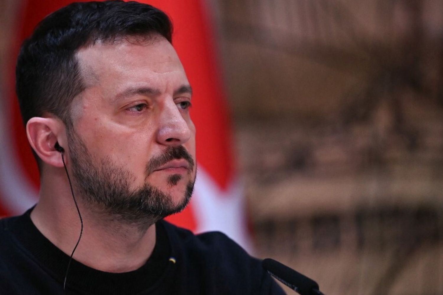 Il presidente dell'Ucraina Volodymyr Zelensky