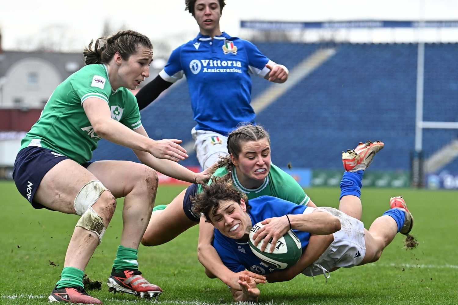 Rugby, un momento di Irlanda-Italia