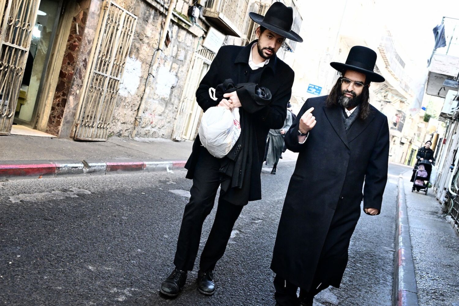 Ebrei ultraortodossi a Gerusalemme