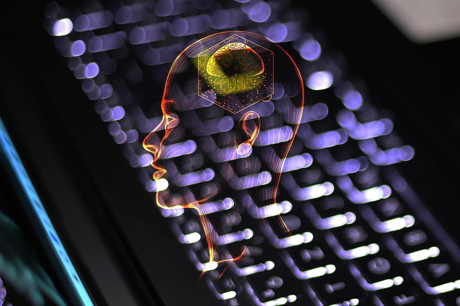 Immagine simbolica sull'Intelligenza Artificiale